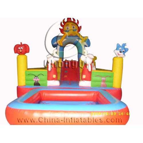 best quality inflatable water slide for kids